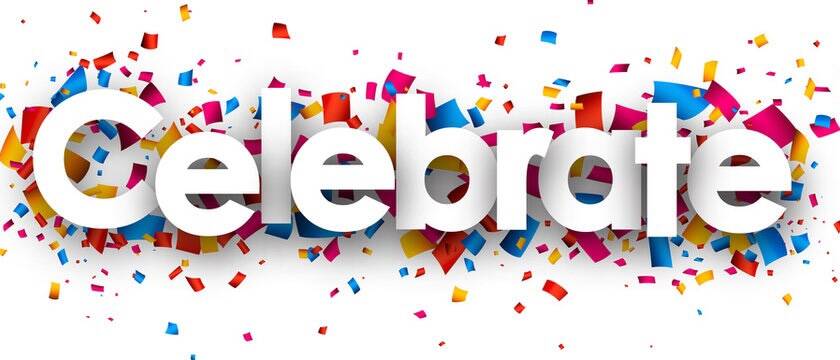 Celebrate graphic