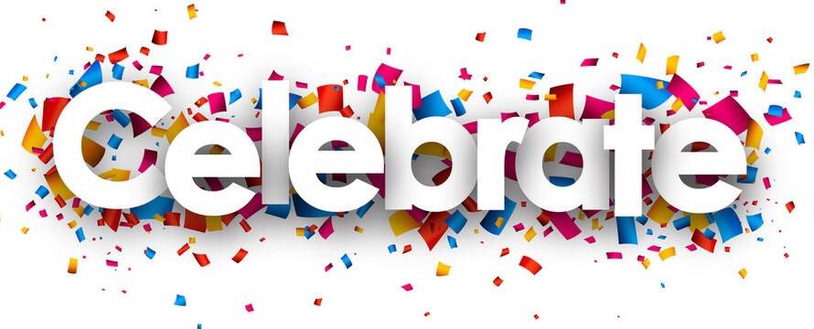 Celebrate graphic