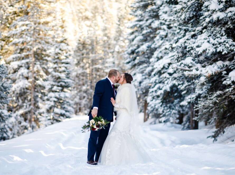 winter wedding receptions